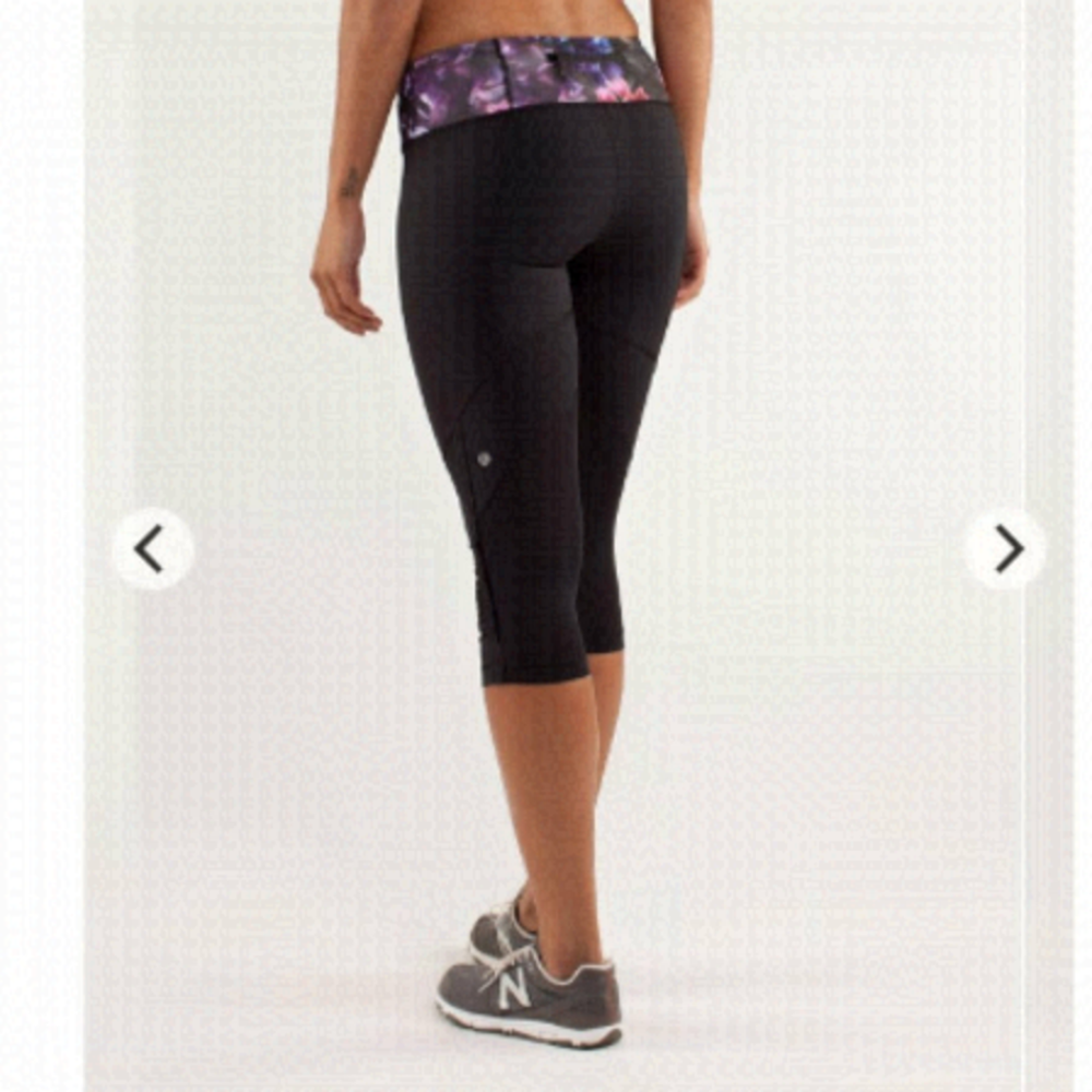 Lululemon Run For Your Life Crop Leggings Pants